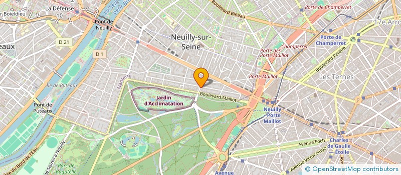 localisation de l'entreprise HMD DISTRIBUTION à NEUILLY-SUR-SEINE