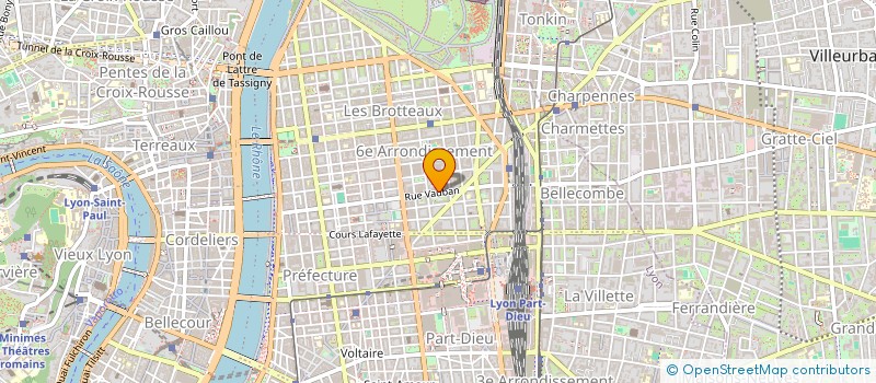 localisation de l'entreprise HMD FORMATION  LYON