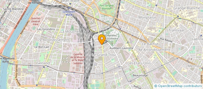 localisation de l'entreprise HMD INTERNATIONAL  LYON