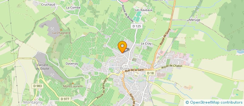 localisation de l'entreprise HMDB  BUXY