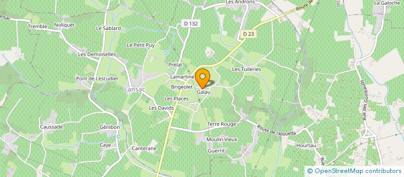 localisation de l'entreprise HME CAPITAL INVEST  LANSAC