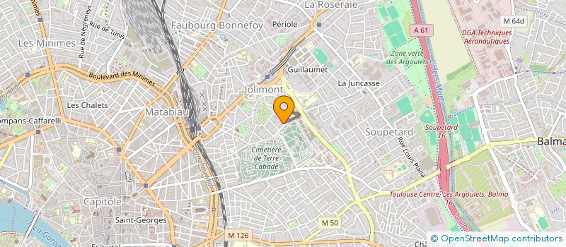 localisation de l'entreprise HME CONSULTING  TOULOUSE