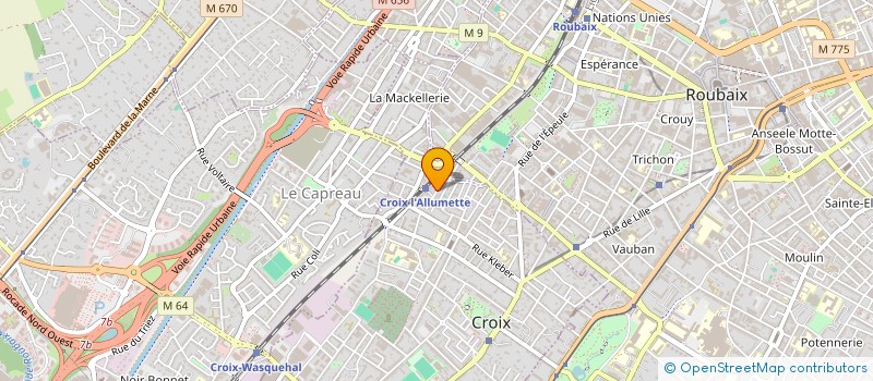 localisation de l'entreprise HMEKUI  CROIX