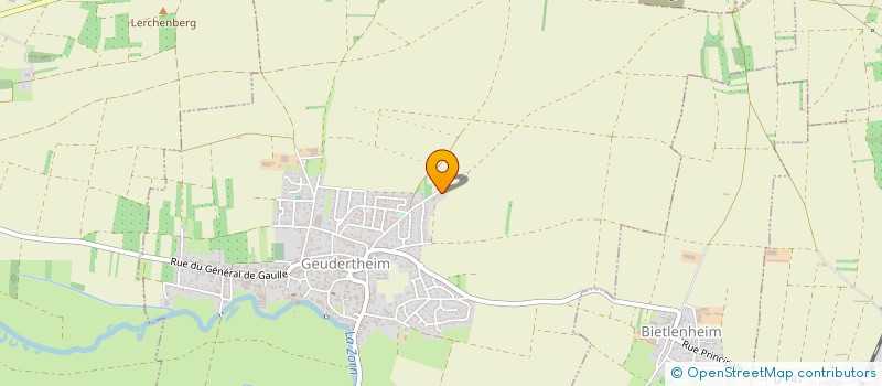 localisation de l'entreprise HMF IMMO  GEUDERTHEIM