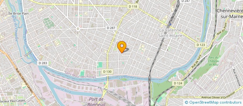 localisation de l'entreprise HMFA à SAINT-MAUR-DES-FOSSES