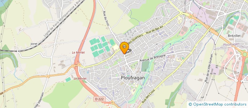 localisation de l'entreprise HMG à PLOUFRAGAN