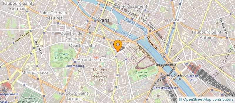 localisation de l'entreprise HMG  PARIS