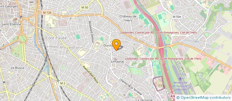 localisation de l'entreprise HMG CONSEIL à TOULOUSE