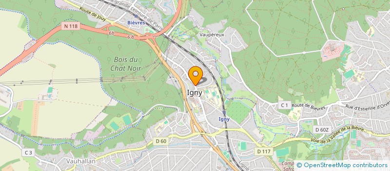 localisation de l'entreprise HMG CONSEIL SOUTIEN A L ENVIRONNEMENT à IGNY