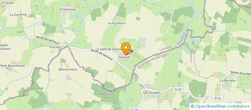 localisation de l'entreprise HMG INVEST  ROMENAY