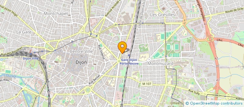 localisation de l'entreprise HMGB à DIJON