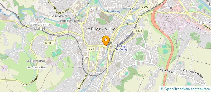 localisation de l'entreprise HMI  LE PUY-EN-VELAY