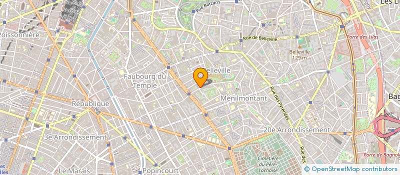 localisation de l'entreprise HMI TAXI  PARIS