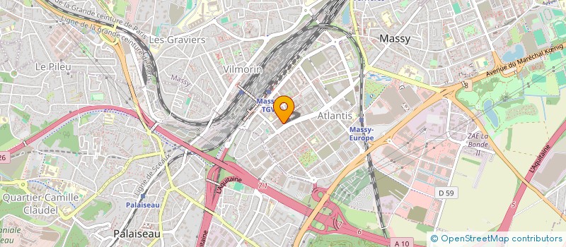 localisation de l'entreprise HMIZA IO  MASSY