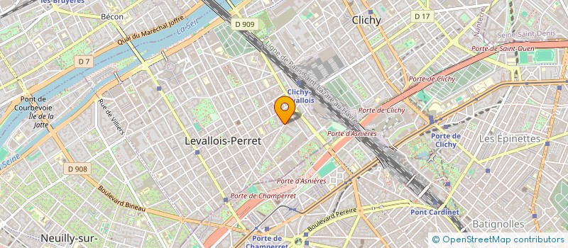 localisation de l'entreprise HML à LEVALLOIS-PERRET