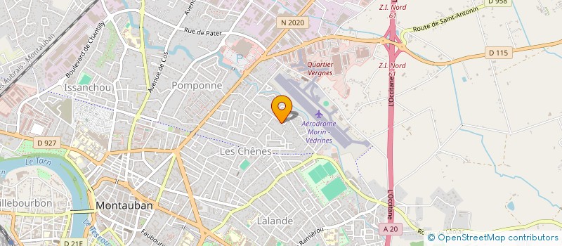 localisation de l'entreprise HML-INVEST  MONTAUBAN