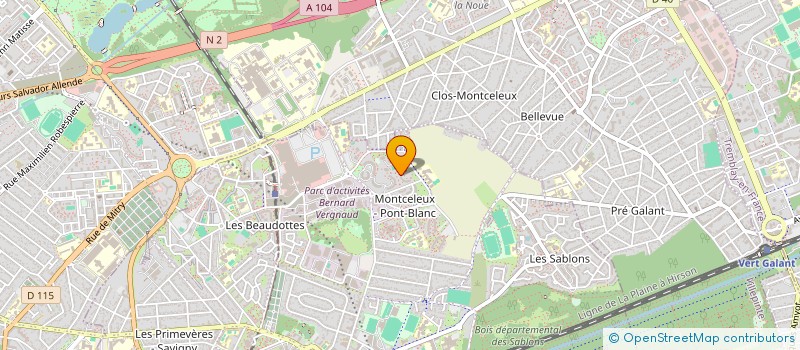 localisation de l'entreprise HML SERVICES à SEVRAN