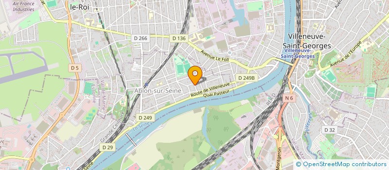 localisation de l'entreprise HMM INVEST  ABLON-SUR-SEINE