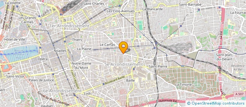 localisation de l'entreprise HMM SOCIETY à MARSEILLE