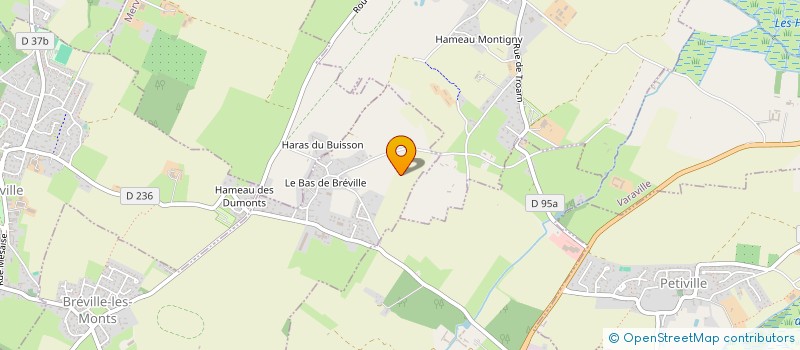 localisation de l'entreprise HMN  RANVILLE