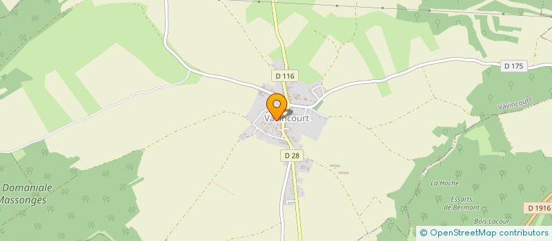 localisation de l'entreprise HMO SERVICES à VAVINCOURT