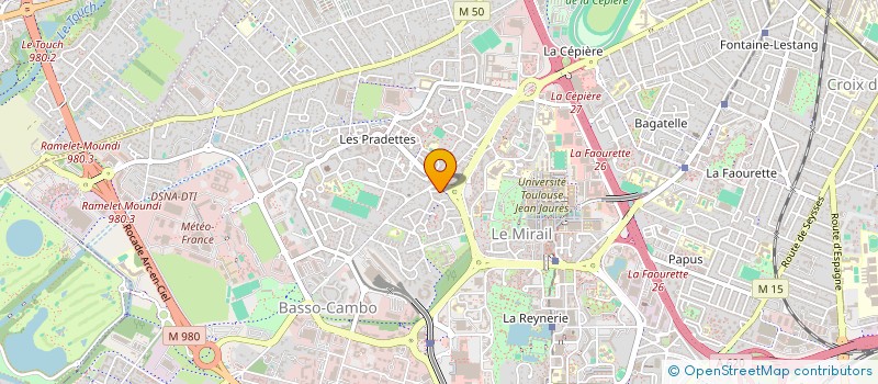 localisation de l'entreprise HMONG DE TOULOUSE METROPOLE à TOULOUSE