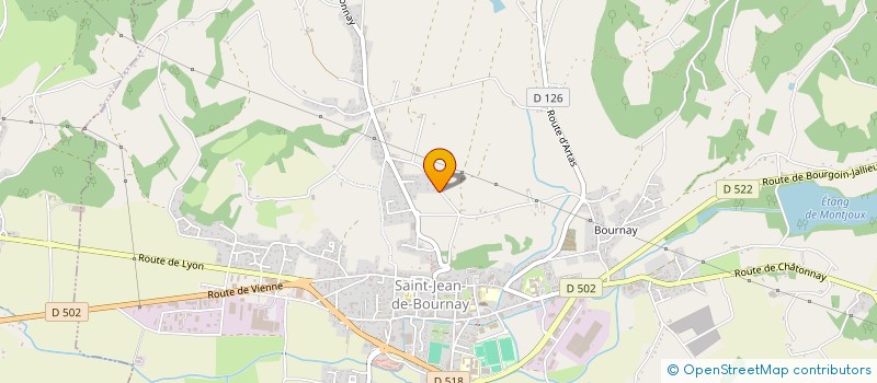 localisation de l'entreprise HMONG LBM  SAINT-JEAN-DE-BOURNAY