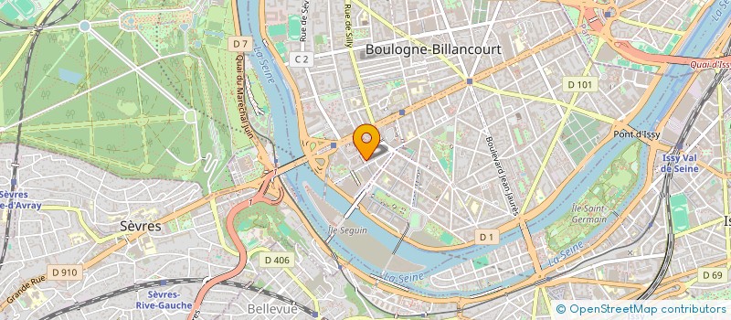 localisation de l'entreprise HMP à BOULOGNE-BILLANCOURT