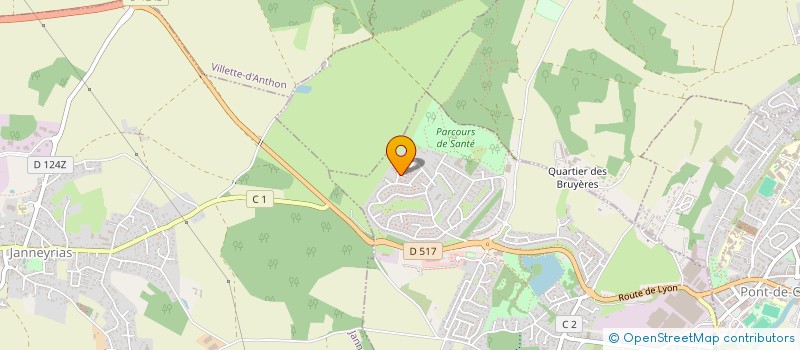 localisation de l'entreprise HMP  CHARVIEU-CHAVAGNEUX