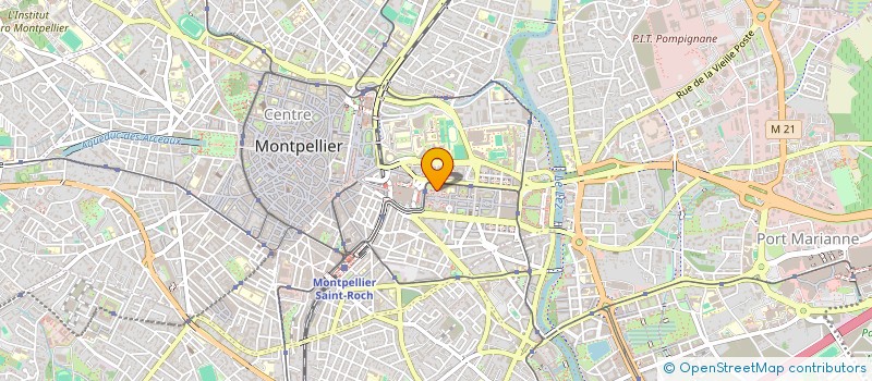 localisation de l'entreprise HMPM à MONTPELLIER