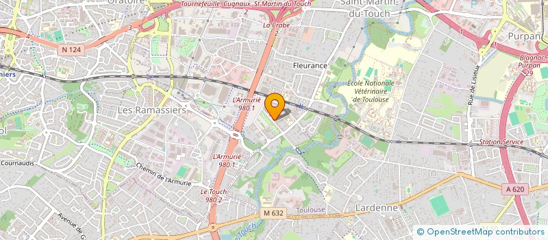 localisation de l'entreprise HMQL à TOULOUSE