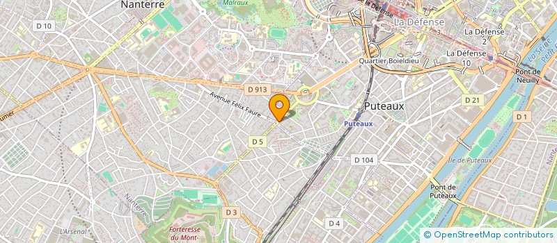 localisation de l'entreprise HMR  PUTEAUX