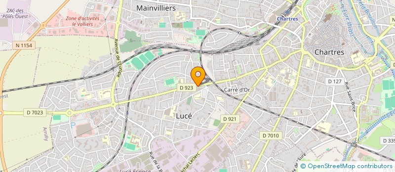 localisation de l'entreprise HMR à LUCE