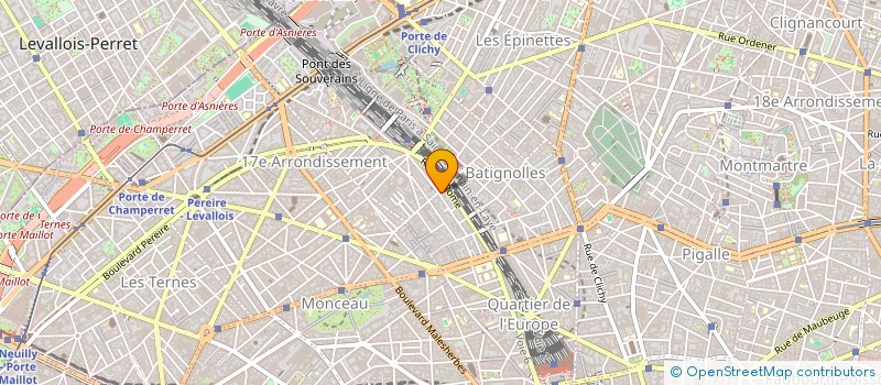 localisation de l'entreprise HMRC  PARIS 17