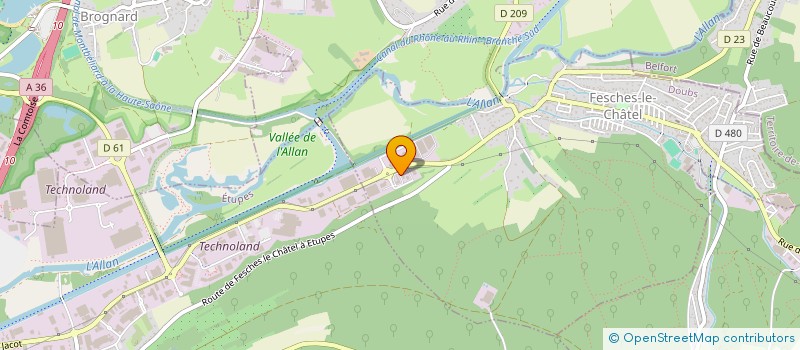 localisation de l'entreprise HMREXPERT à FESCHES-LE-CHATEL