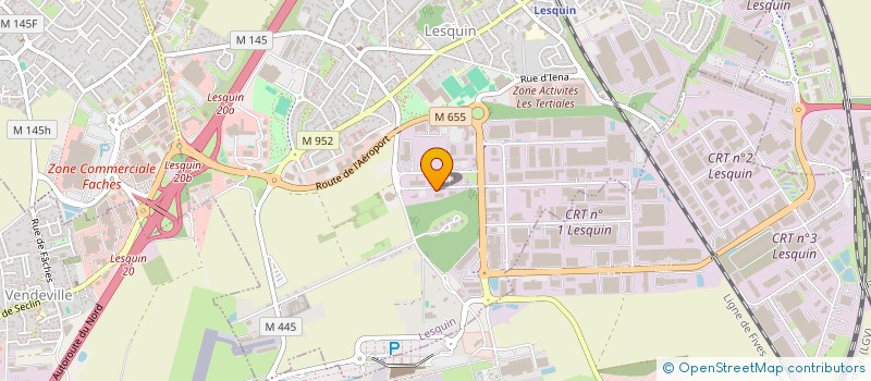 localisation de l'entreprise HMS à LESQUIN