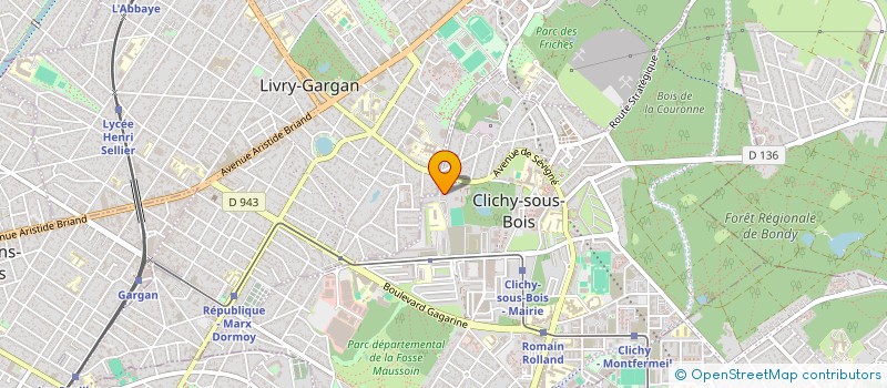 localisation de l'entreprise HMS à CLICHY-SOUS-BOIS