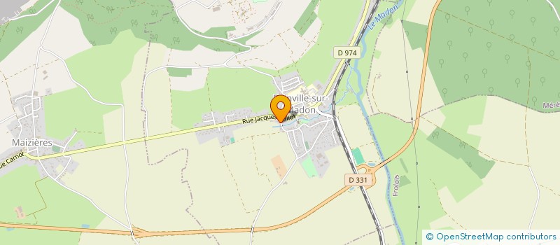 localisation de l'entreprise HMS AUTO  BAINVILLE-SUR-MADON