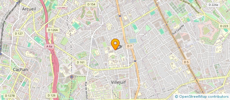 localisation de l'entreprise HMS DEVELOPPEMENT à VILLEJUIF