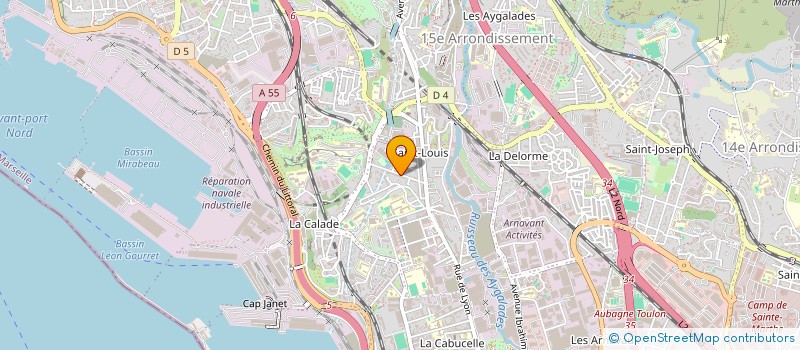 localisation de l'entreprise HMS EXPLOITATION à MARSEILLE
