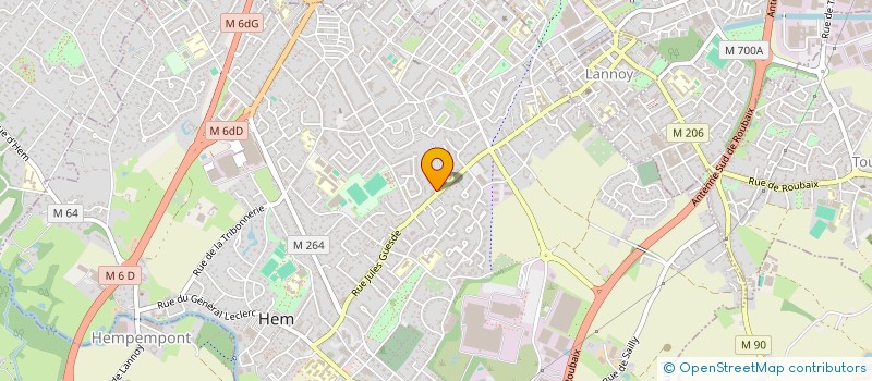 localisation de l'entreprise HMS'FORM à HEM