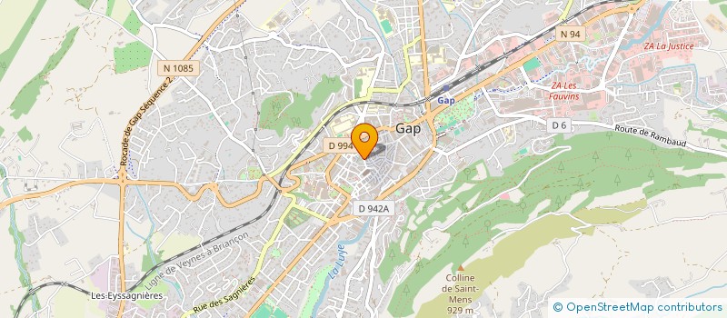 localisation de l'entreprise HMS PROTECTION  GAP