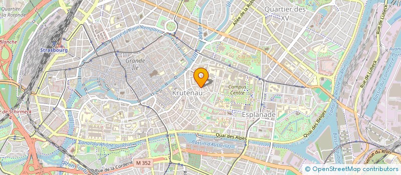 localisation de l'entreprise HMS REHABILITATION à STRASBOURG