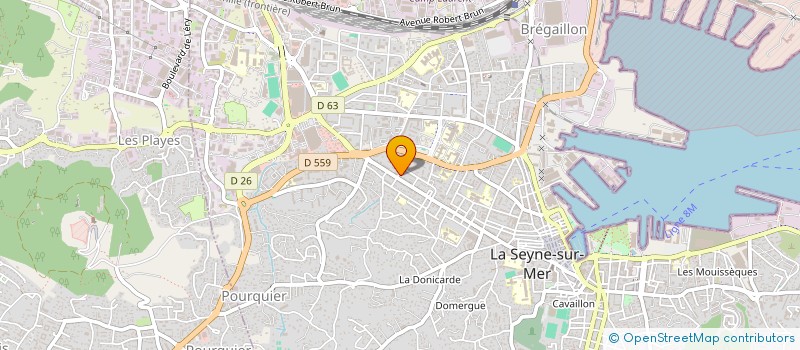 localisation de l'entreprise HMS SHOP  LA SEYNE-SUR-MER