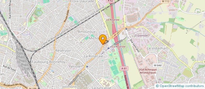 localisation de l'entreprise HMS TOULOUSE  TOULOUSE