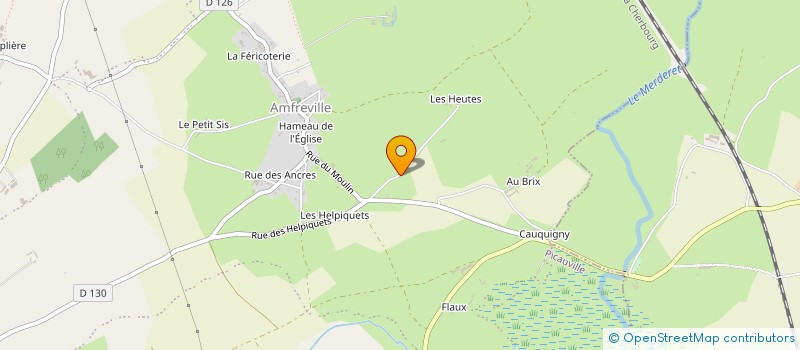 localisation de l'entreprise HMSN  PICAUVILLE