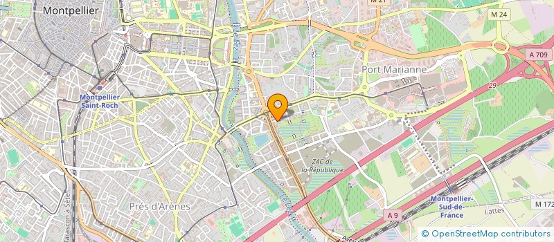 localisation de l'entreprise HMSR CONSULTING à MONTPELLIER