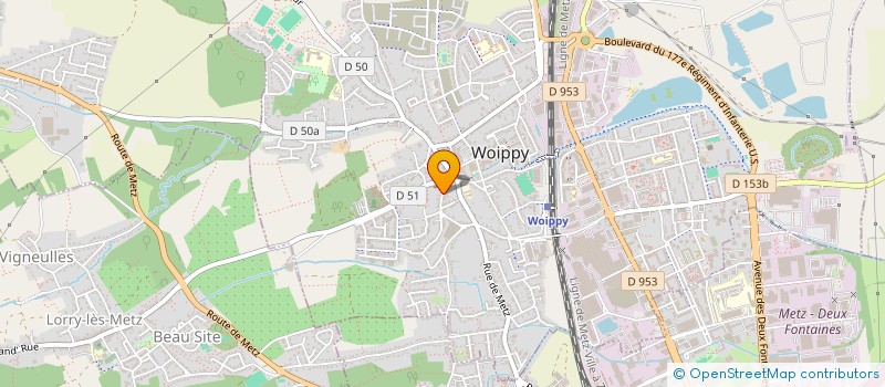localisation de l'entreprise HMT  WOIPPY