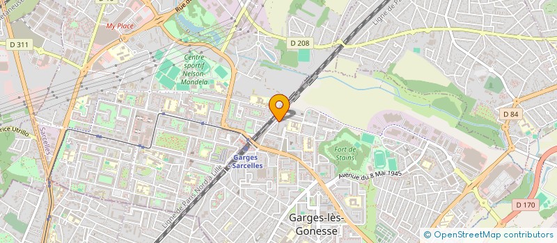 localisation de l'entreprise HMT à GARGES LES GONESSE