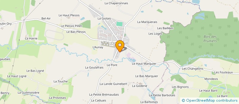 localisation de l'entreprise HMT GESTION PRIVEE  DOURDAIN